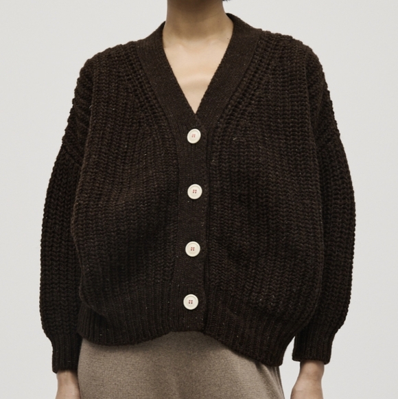 Babaa Sweaters - Babaa Cardigan no. 19 Earth